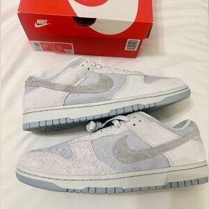 Nike Dunk Low Suede Sneakers in "Armory Blue" Men's size 12.5